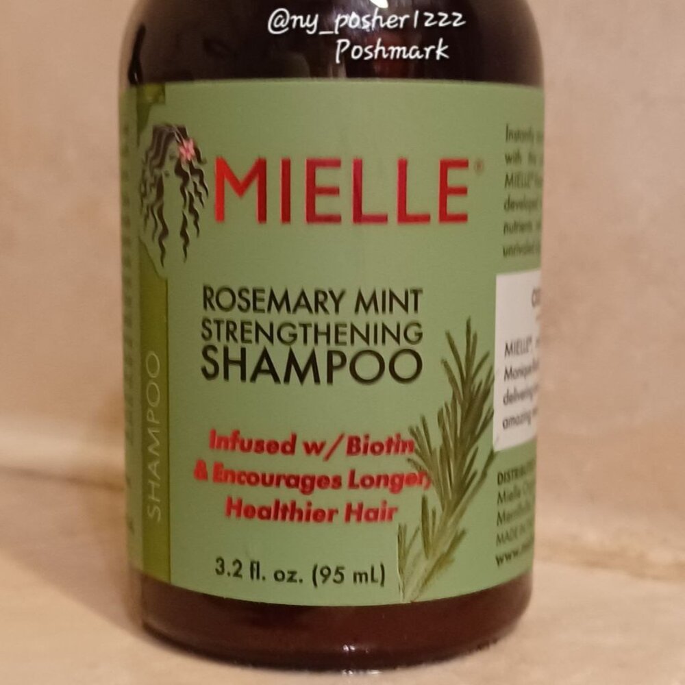 𝗠𝗜𝗘𝗟𝗟𝗘 Organics Mint Strengthening Shampoo/Conditioner 3.2 fl oz (95 mL)🟢 - Picture 11 of 16